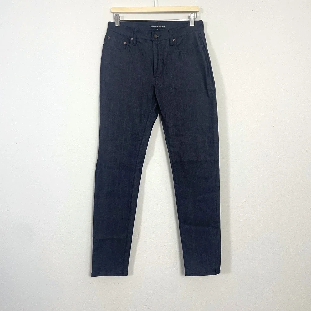 CMB Charles‎ Miller Brand Denim Raw Dark Size 30